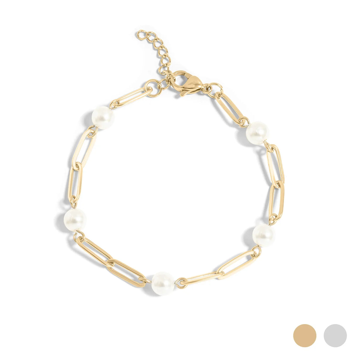 The Pearl Link Bracelet