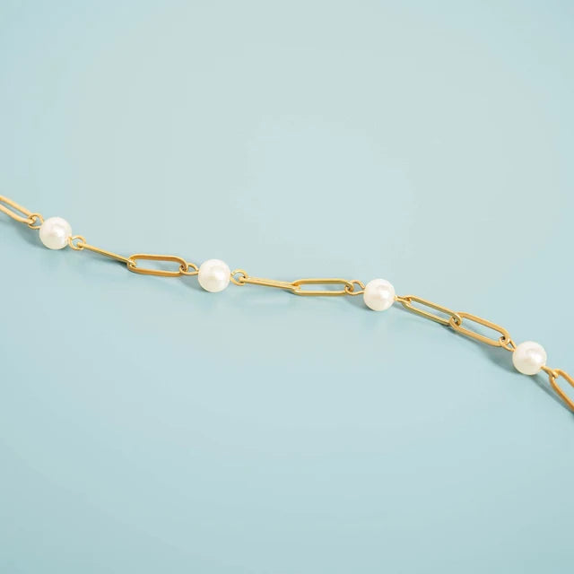 The Pearl Link Bracelet