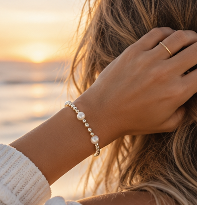 The Classic Pearl Bracelet