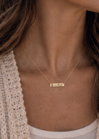 The Anchord Bar Necklace