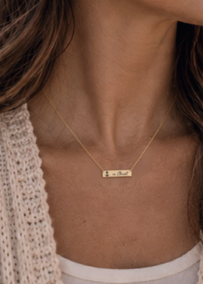 The Anchord Bar Necklace
